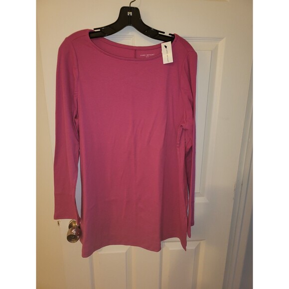 Lane Bryant Boatneck Tunic Tee Size 10/12 - Picture 1 of 3